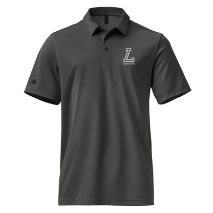League Apps Embroidered adidas Space-Dyed Polo Signature Lacrosse