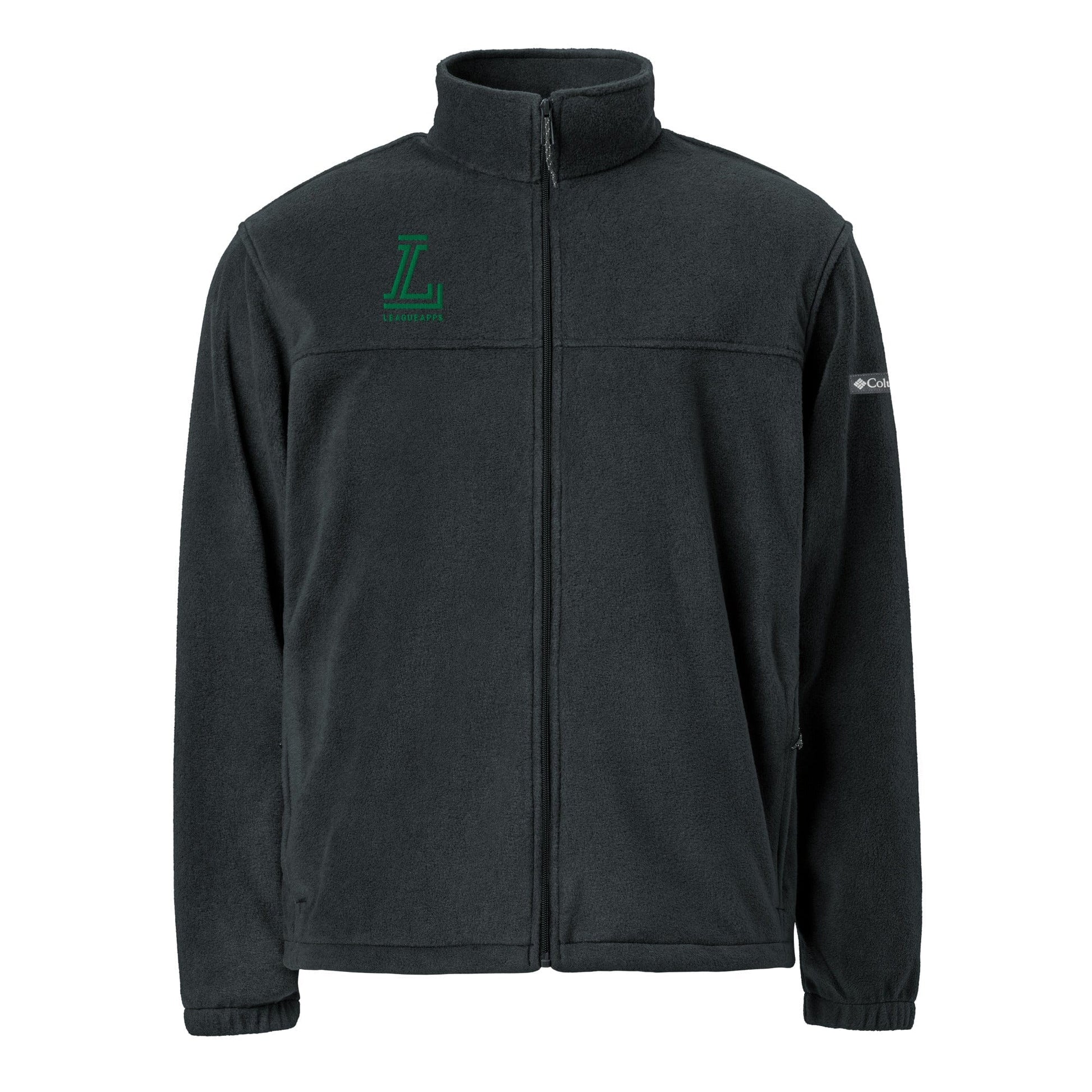 League Apps Embroidered Columbia Fleece Jacket Signature Lacrosse