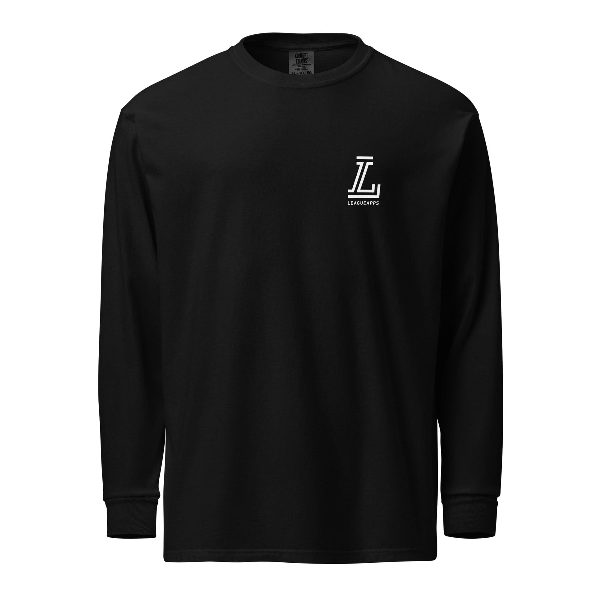 League Apps Garment-Dyed Heavyweight Long Sleeve Shirt Signature Lacrosse