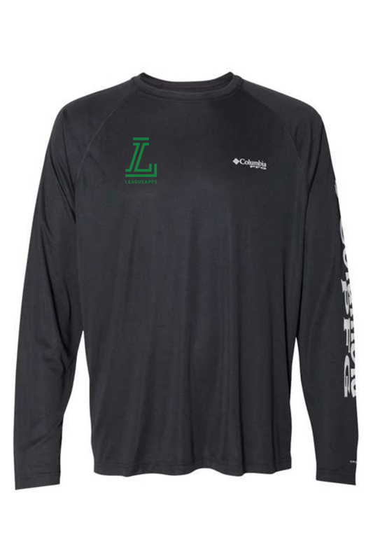 League Apps Men's Columbia PFG Terminal Tackle Long Sleeve T-Shirt Signature Lacrosse