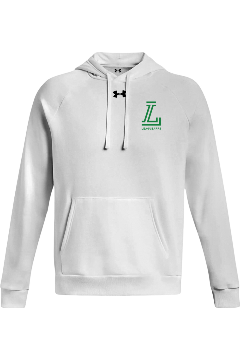 League Apps Men's Under Armour Men's Rival Fleece Hooded Sweatshirt Signature Lacrosse