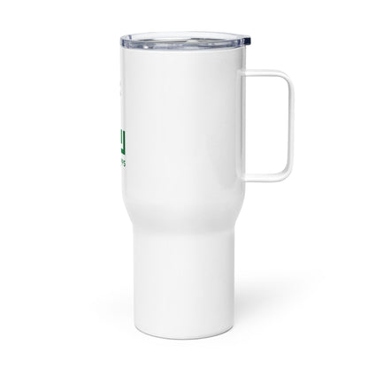 League Apps Travel Mug with a Handle Signature Lacrosse