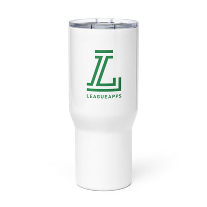 League Apps Travel Mug with a Handle Signature Lacrosse