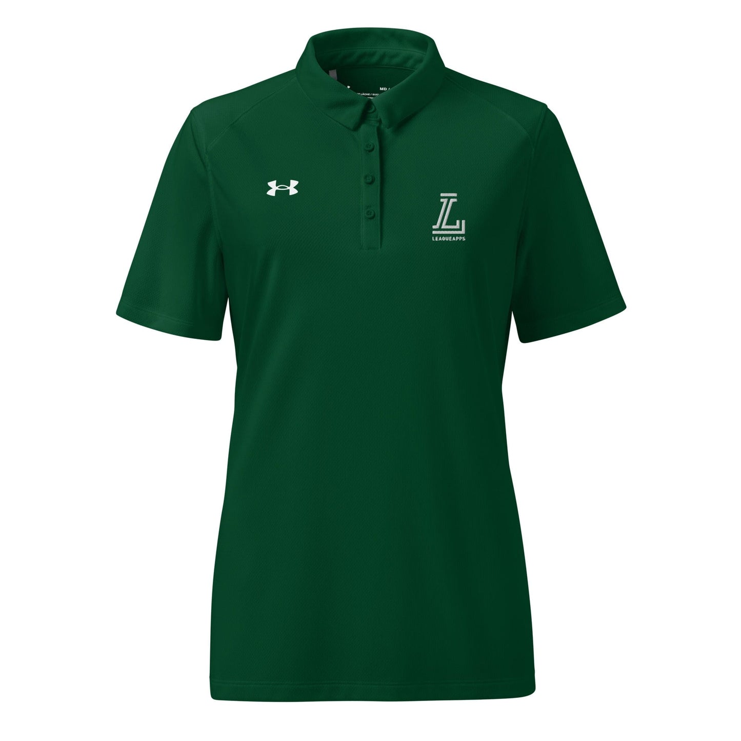 League Apps Women's Embroidered Under Armour® Women's Polo Shirt Signature Lacrosse