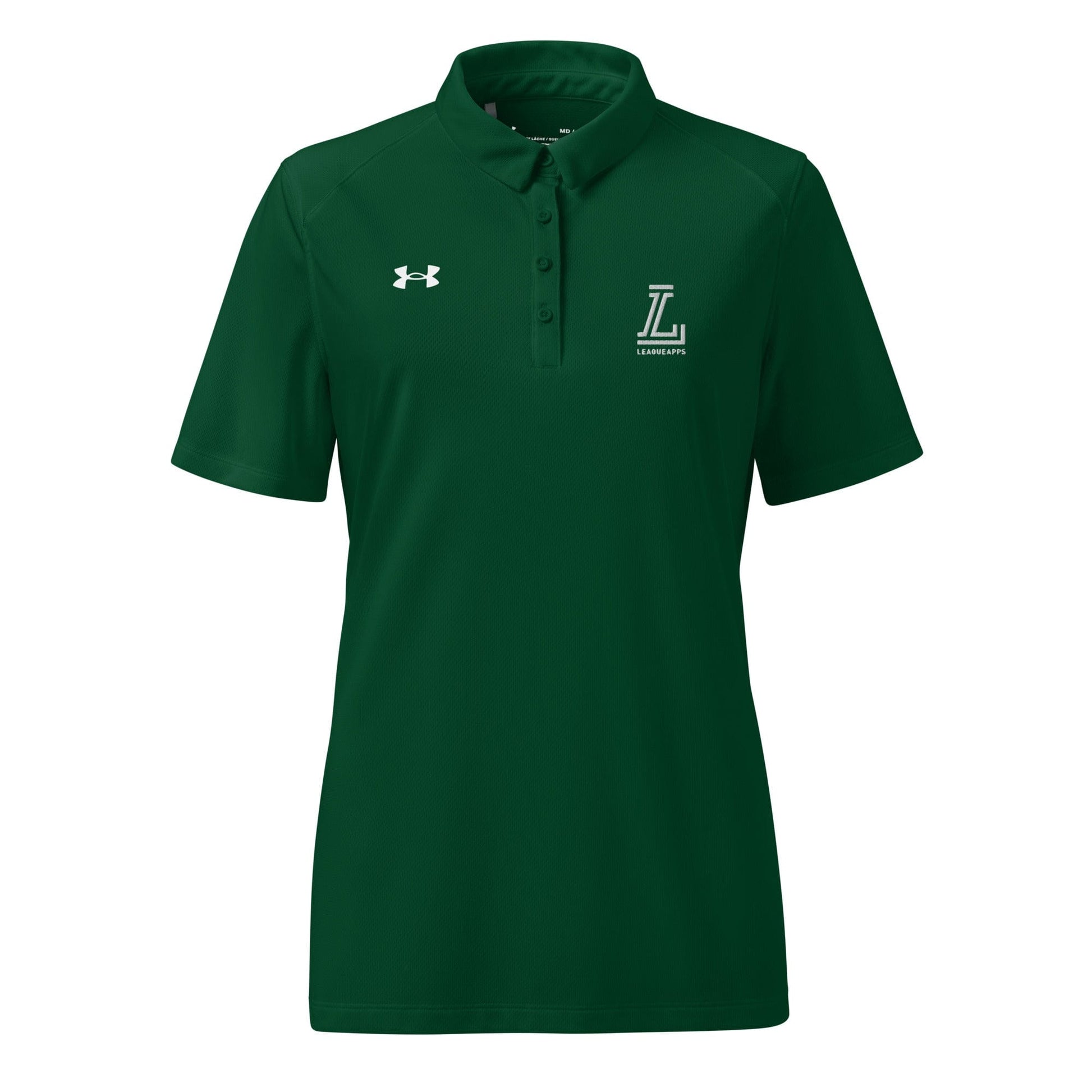 League Apps Women's Embroidered Under Armour® Women's Polo Shirt Signature Lacrosse