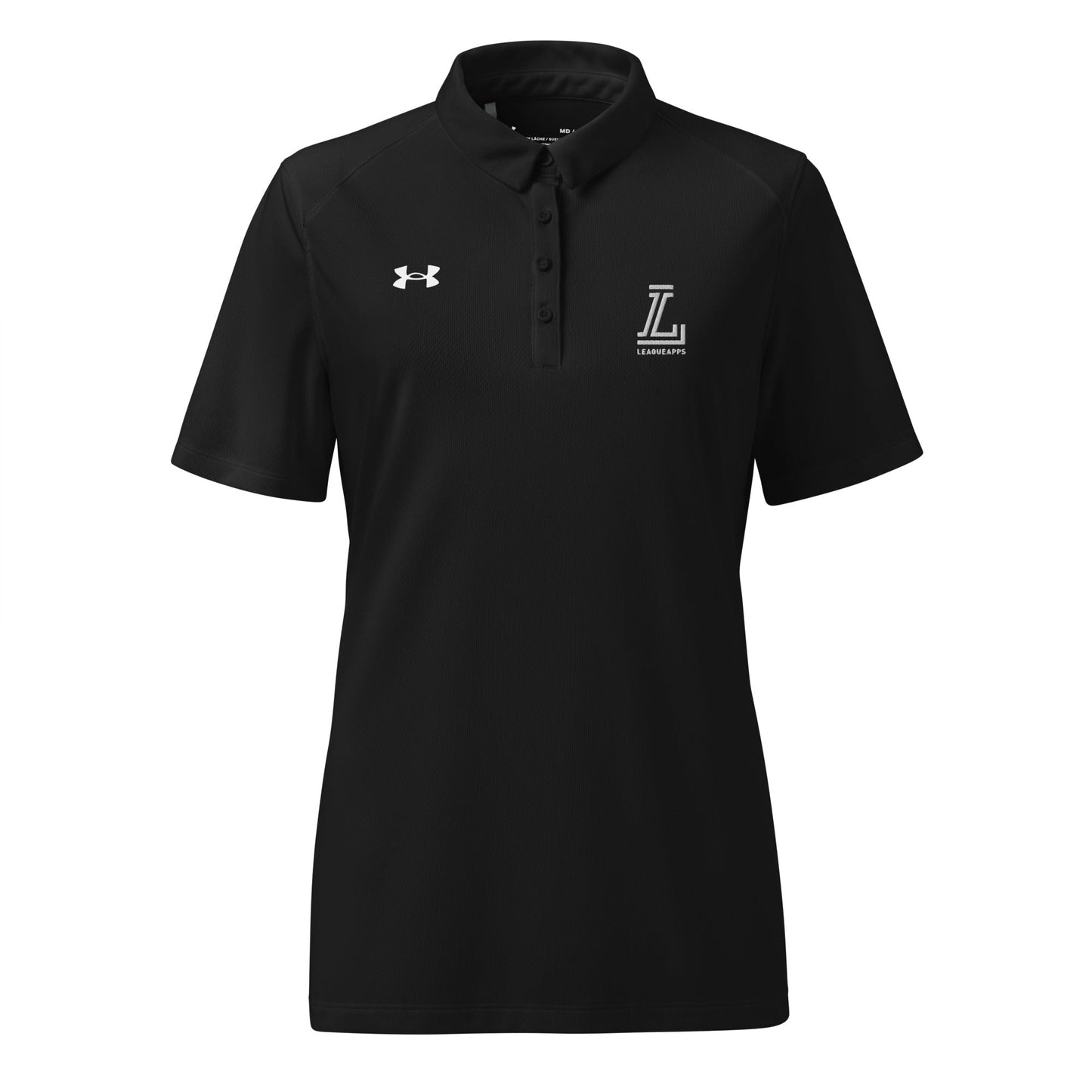 League Apps Women's Embroidered Under Armour® Women's Polo Shirt Signature Lacrosse