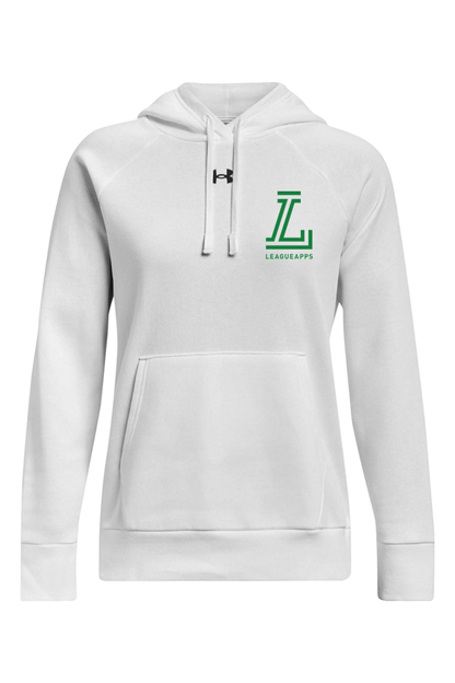 League Apps Women's Under Armour Ladies' Rival Fleece Hooded Sweatshirt Signature Lacrosse