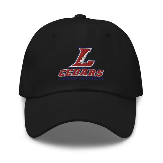 Lebanon Friendship Cedars Dad Hat Signature Lacrosse