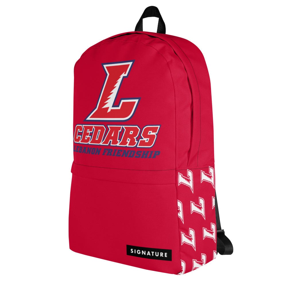 Lebanon Friendship Cedars Travel Backpack Signature Lacrosse