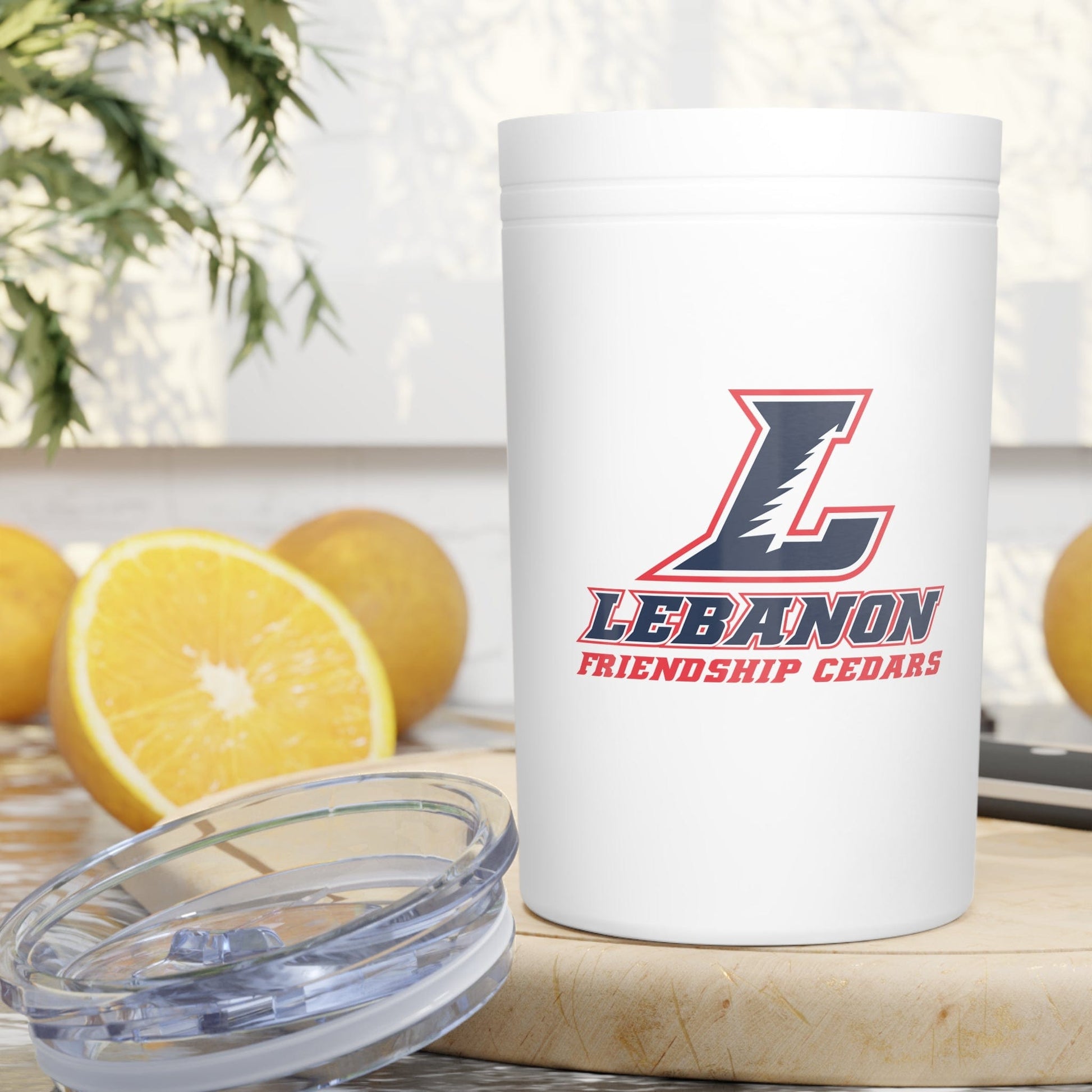 Lebanon Friendship Cedars Vacuum Insulated Tumblr, 11 oz Signature Lacrosse