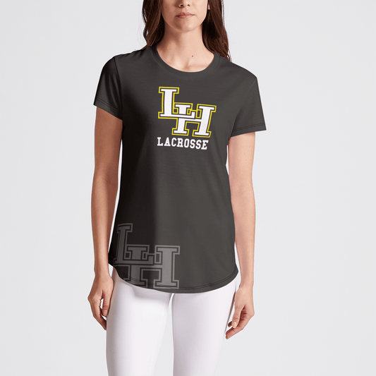 Liberty Hill Lacrosse Adult Athletic T-Shirt (Women's) Signature Lacrosse