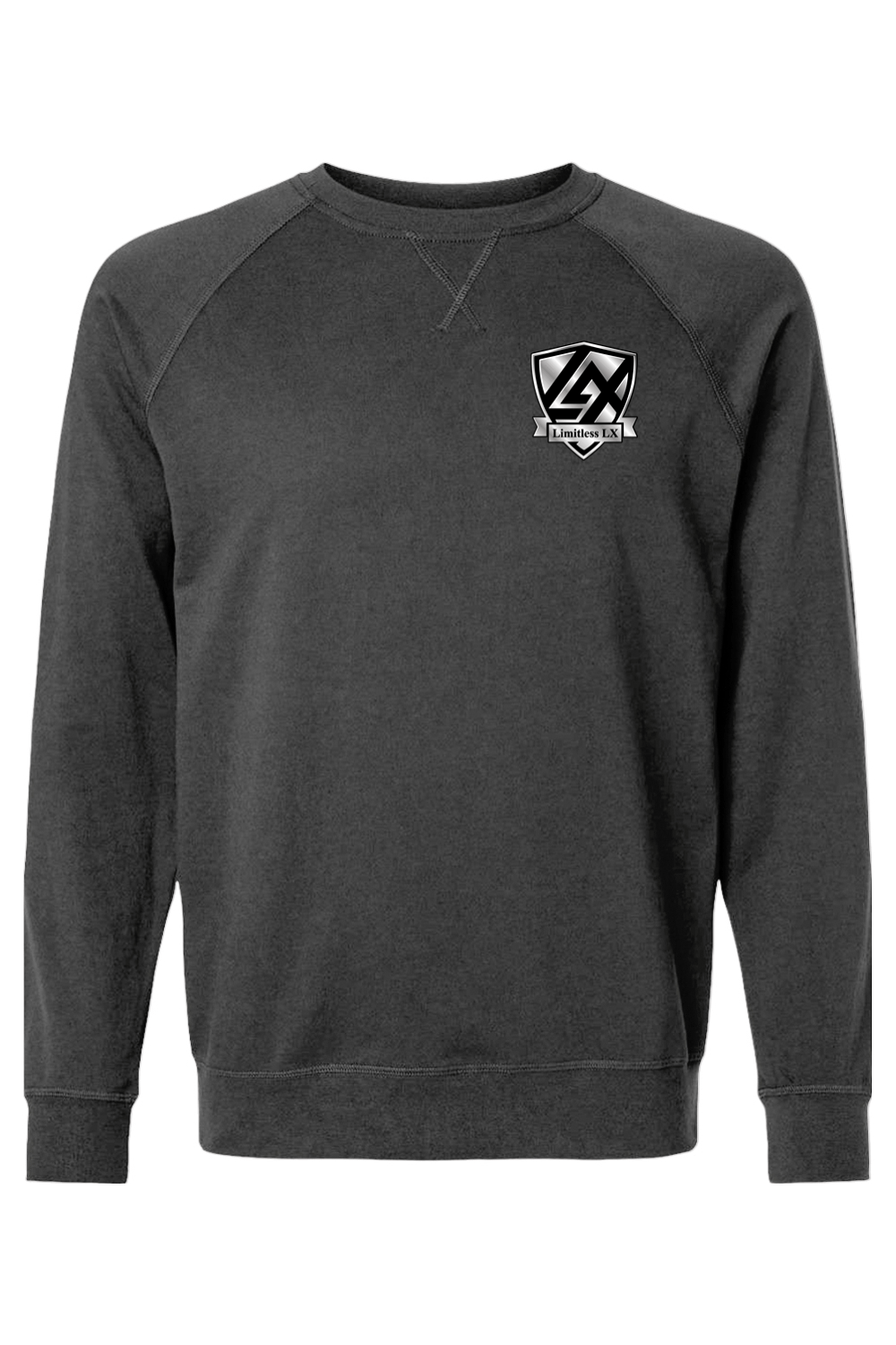 Limitless LX Adult Heavyweight Raglan Long Sleeve Signature Lacrosse