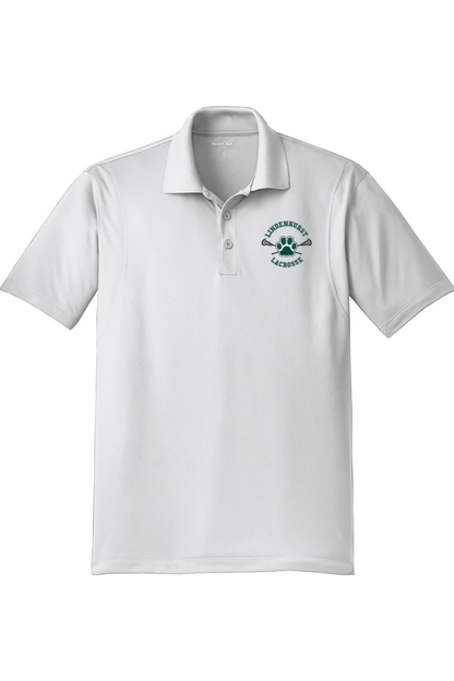 Lindenhurst Lacrosse Adult Embroidered Athletic Polo Signature Lacrosse