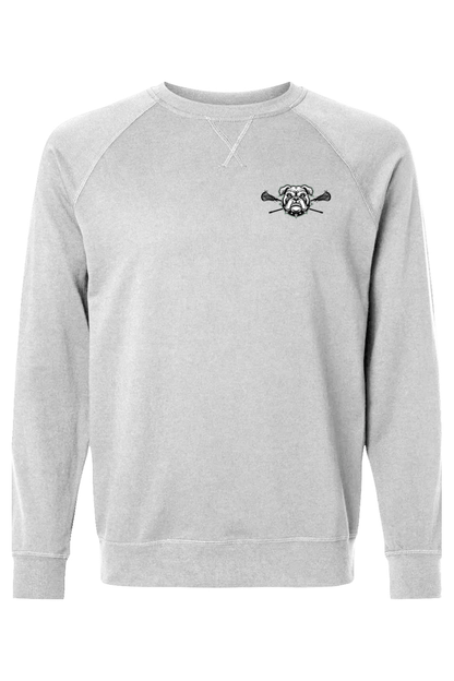 Lindenhurst Lacrosse Adult Heavyweight Raglan Long Sleeve Signature Lacrosse