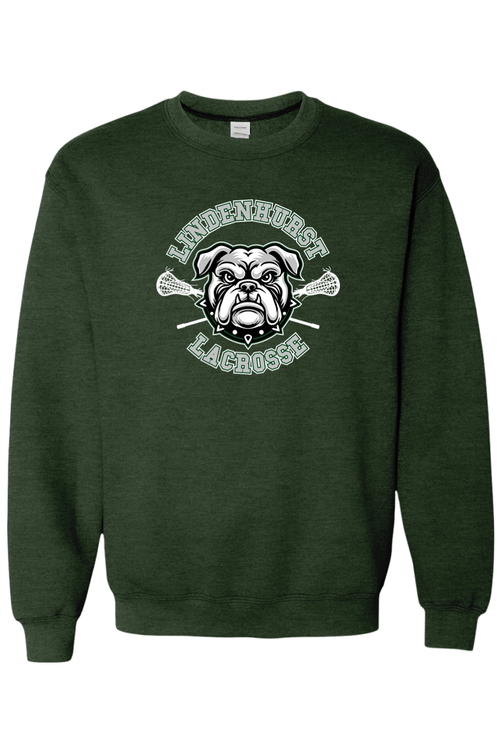 Lindenhurst Lacrosse Adult Heavyweight Sweatshirt Signature Lacrosse
