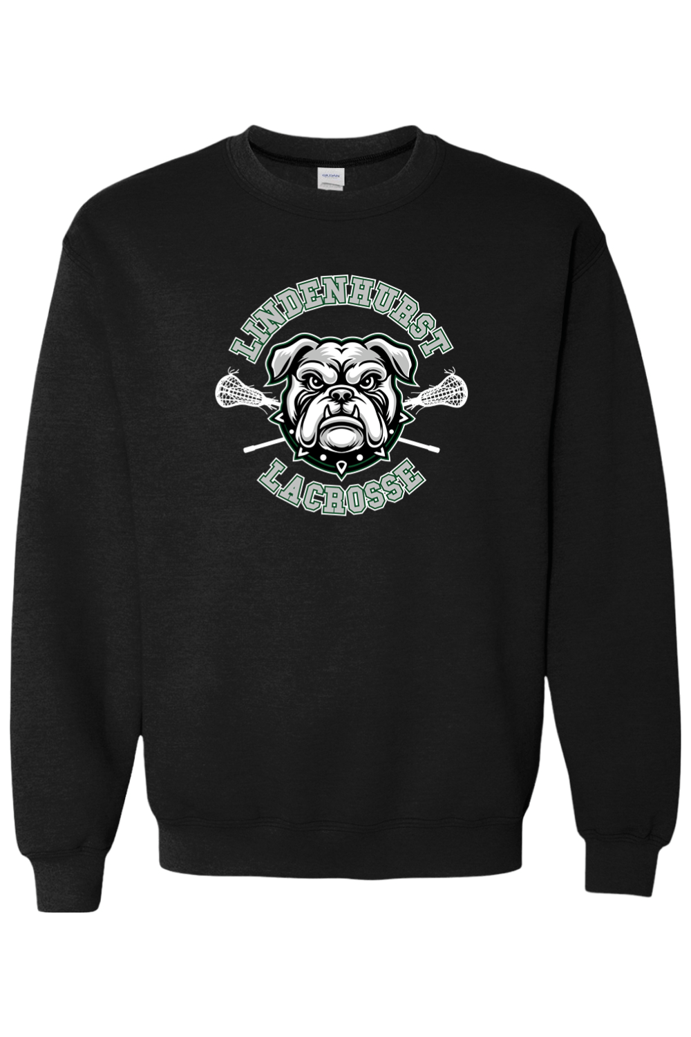 Lindenhurst Lacrosse Adult Heavyweight Sweatshirt Signature Lacrosse