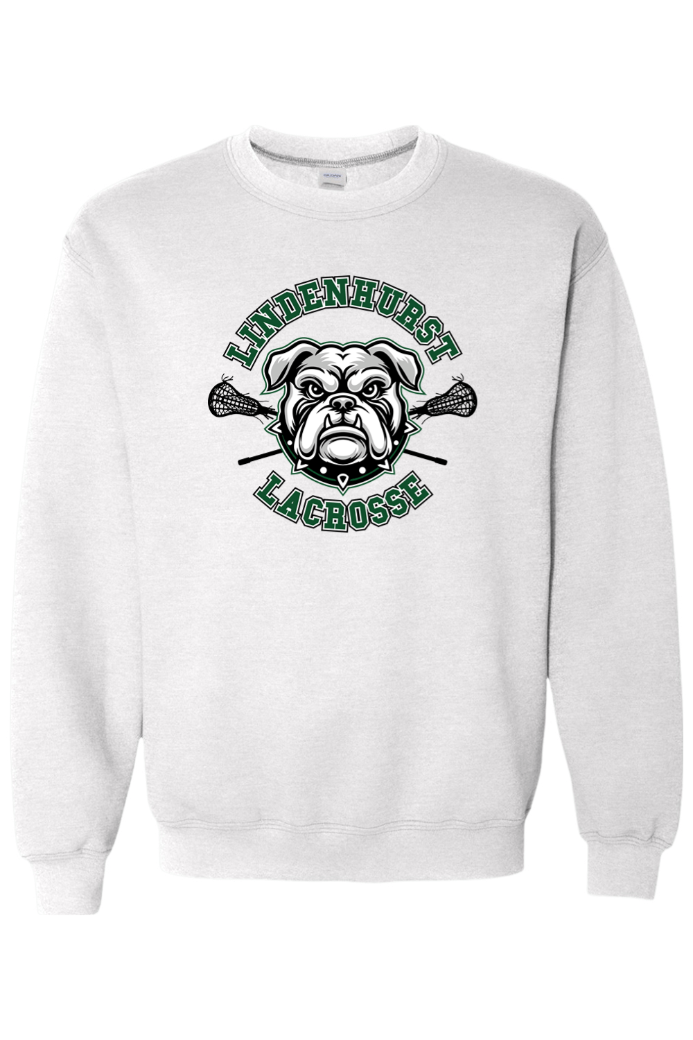 Lindenhurst Lacrosse Adult Heavyweight Sweatshirt Signature Lacrosse