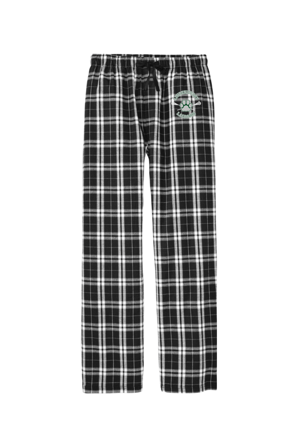 Lindenhurst Lacrosse Adult Men's Flannel Plaid Pants Signature Lacrosse