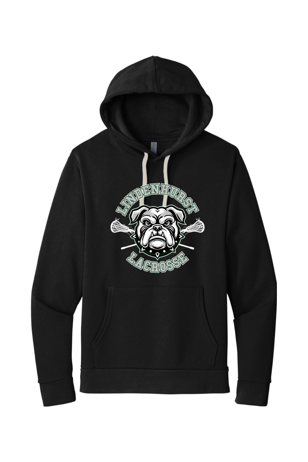 Lindenhurst Lacrosse Adult Premium Lightweight Hoodie Signature Lacrosse