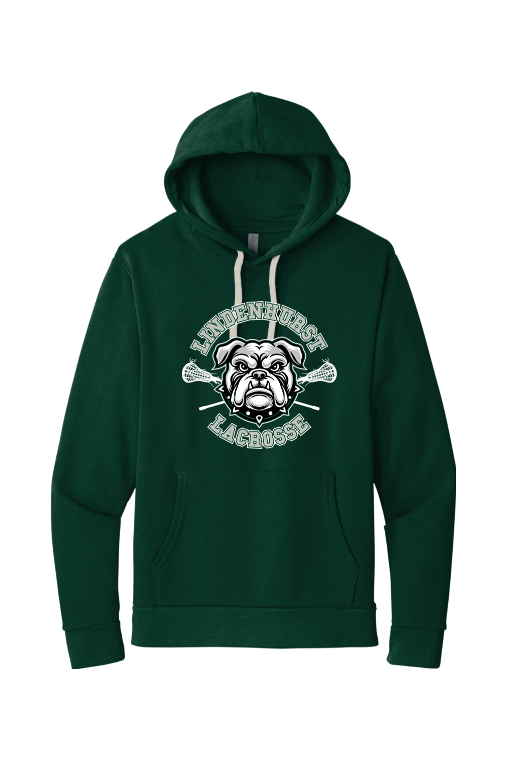 Lindenhurst Lacrosse Adult Premium Lightweight Hoodie Signature Lacrosse