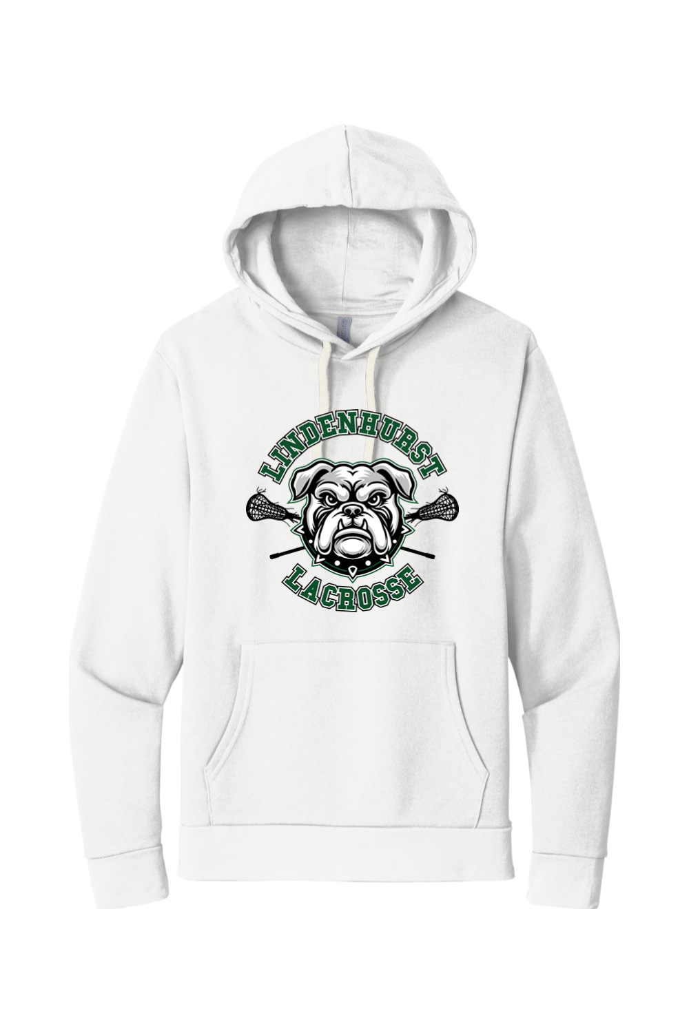 Lindenhurst Lacrosse Adult Premium Lightweight Hoodie Signature Lacrosse