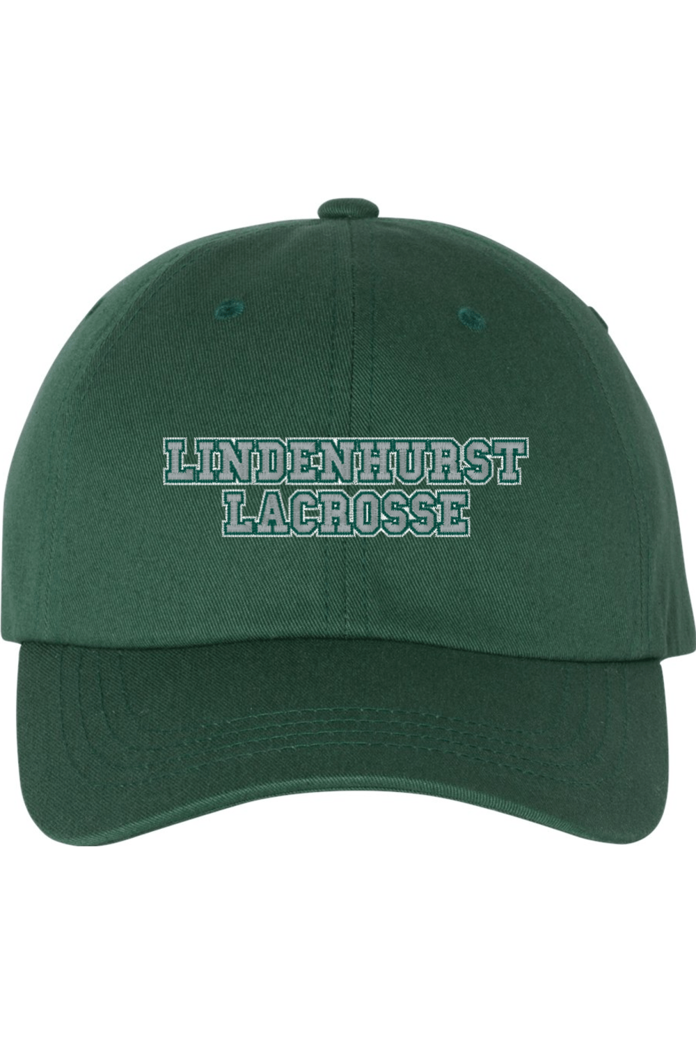 Lindenhurst Lacrosse Embroidered Dad Hat Signature Lacrosse