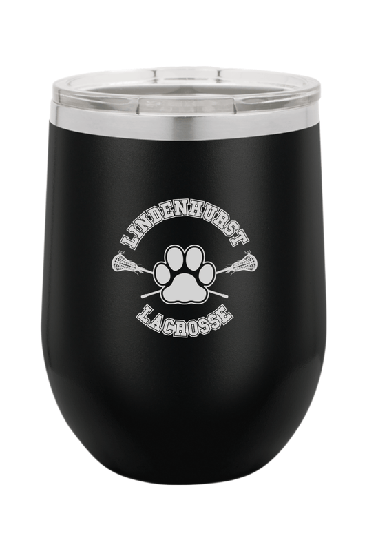 Lindenhurst Lacrosse Insulated Wine Tumbler Signature Lacrosse