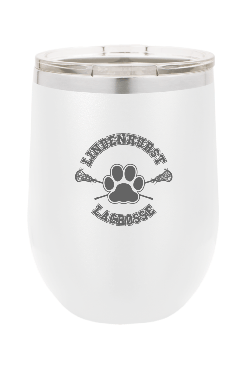Lindenhurst Lacrosse Insulated Wine Tumbler Signature Lacrosse