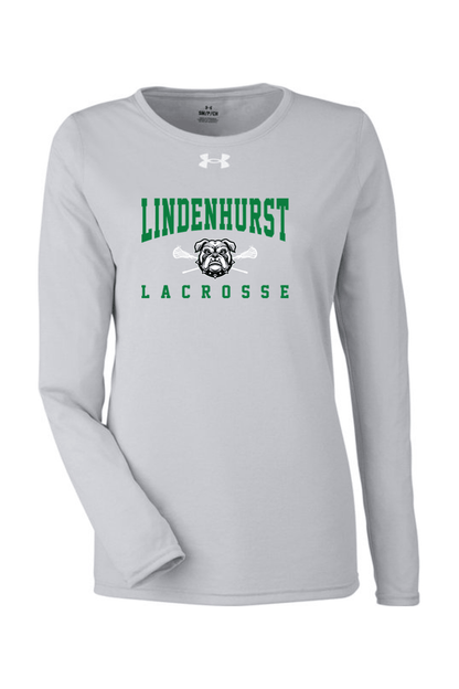 Lindenhurst Lacrosse Ladies' Team Tech Long-Sleeve T-Shirt Signature Lacrosse
