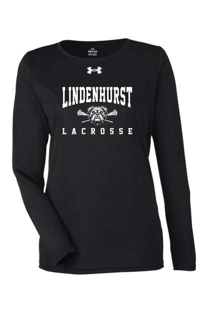 Lindenhurst Lacrosse Ladies' Team Tech Long-Sleeve T-Shirt Signature Lacrosse