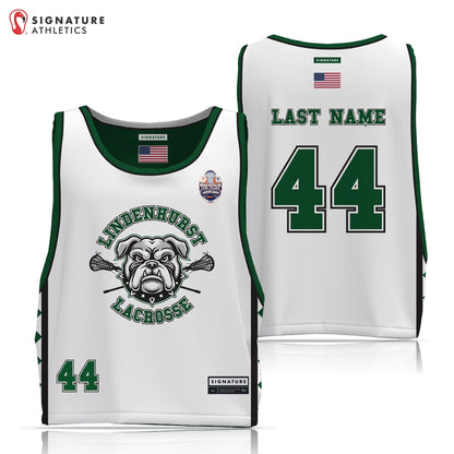 Lindenhurst Lacrosse Men's Reversible Game Pinnie Signature Lacrosse