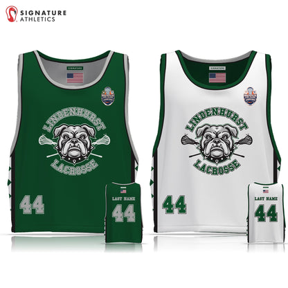 Lindenhurst Lacrosse Men's Reversible Game Pinnie Signature Lacrosse