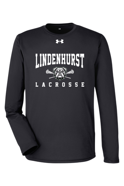 Lindenhurst Lacrosse Men's Team Tech Long-Sleeve T-Shirt Signature Lacrosse