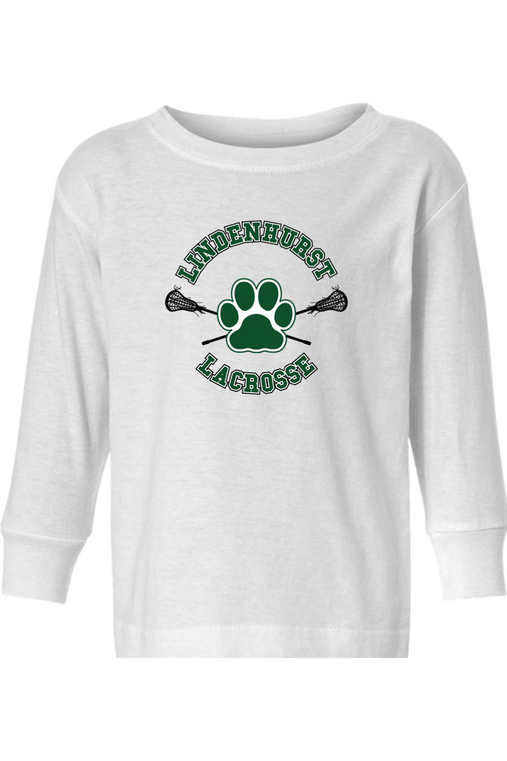 Lindenhurst Lacrosse Toddler Long Sleeve T-Shirt Signature Lacrosse