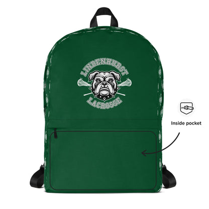 Lindenhurst Lacrosse Travel Backpack Signature Lacrosse