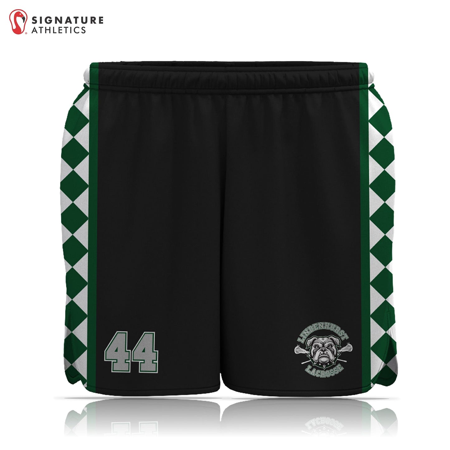 Lindenhurst Lacrosse Women's Game Shorts: Grade 5th-6th Signature Lacrosse