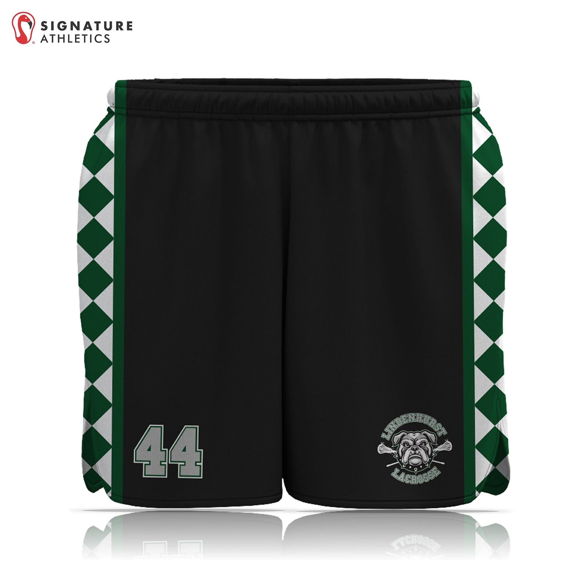 Lindenhurst Lacrosse Women's Game Shorts: Grade 7th-8th Signature Lacrosse