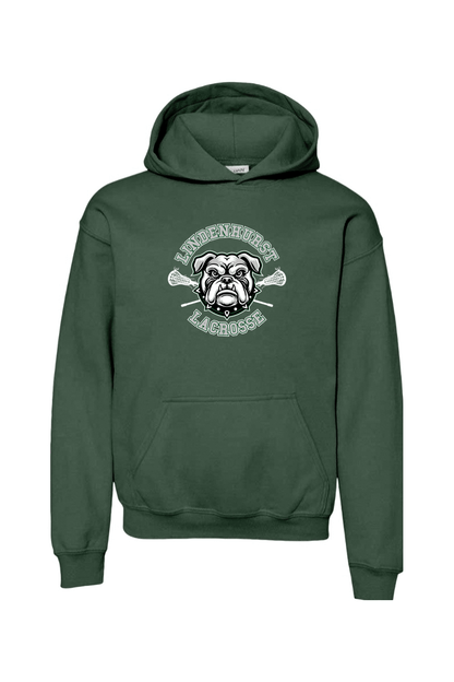 Lindenhurst Lacrosse Youth Hoodie Signature Lacrosse