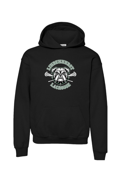Lindenhurst Lacrosse Youth Hoodie Signature Lacrosse