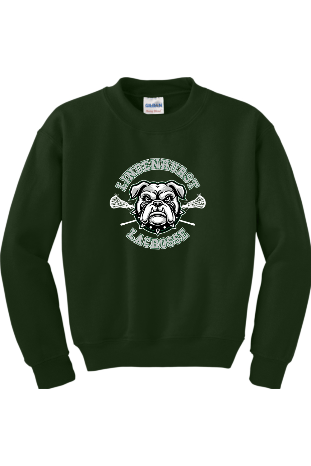 Lindenhurst Lacrosse Youth Sweatshirt Signature Lacrosse