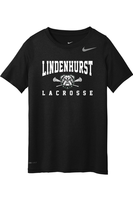 Lindenhurst Lacrosse Youth Team rLegend Tee Signature Lacrosse