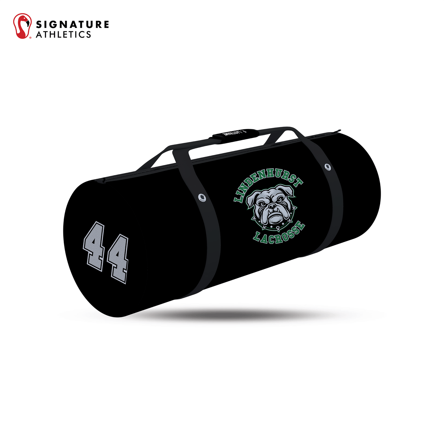 Lindenhurst Youth Lacrosse Customizable Large Equipment Duffel Bag Signature Lacrosse