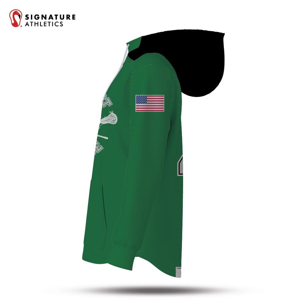 Lindenhurst Youth Lacrosse Dye Sub Scuba Hoodie Signature Lacrosse
