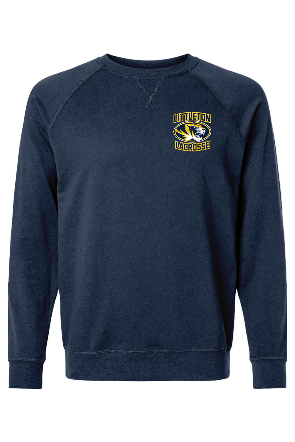 Littleton LC Adult Heavyweight Raglan Long Sleeve Signature Lacrosse