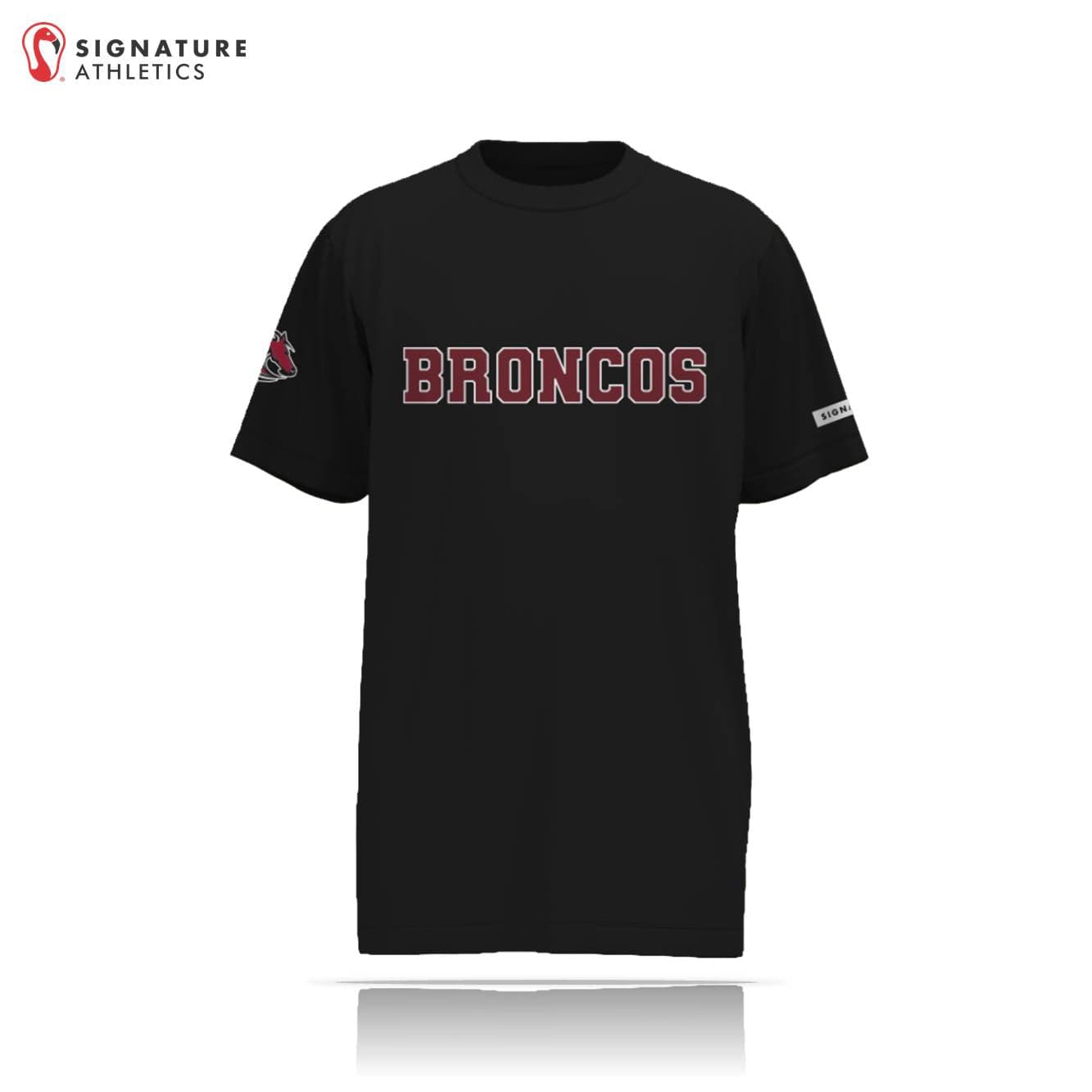 LKN Outlaws Men's Short Sleeve Tech Tee - Broncos Signature Lacrosse