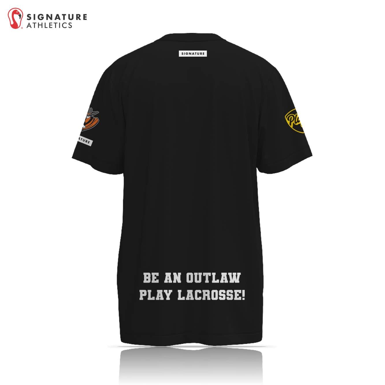 LKN Outlaws Men's Short Sleeve Tech Tee - Leagues Signature Lacrosse