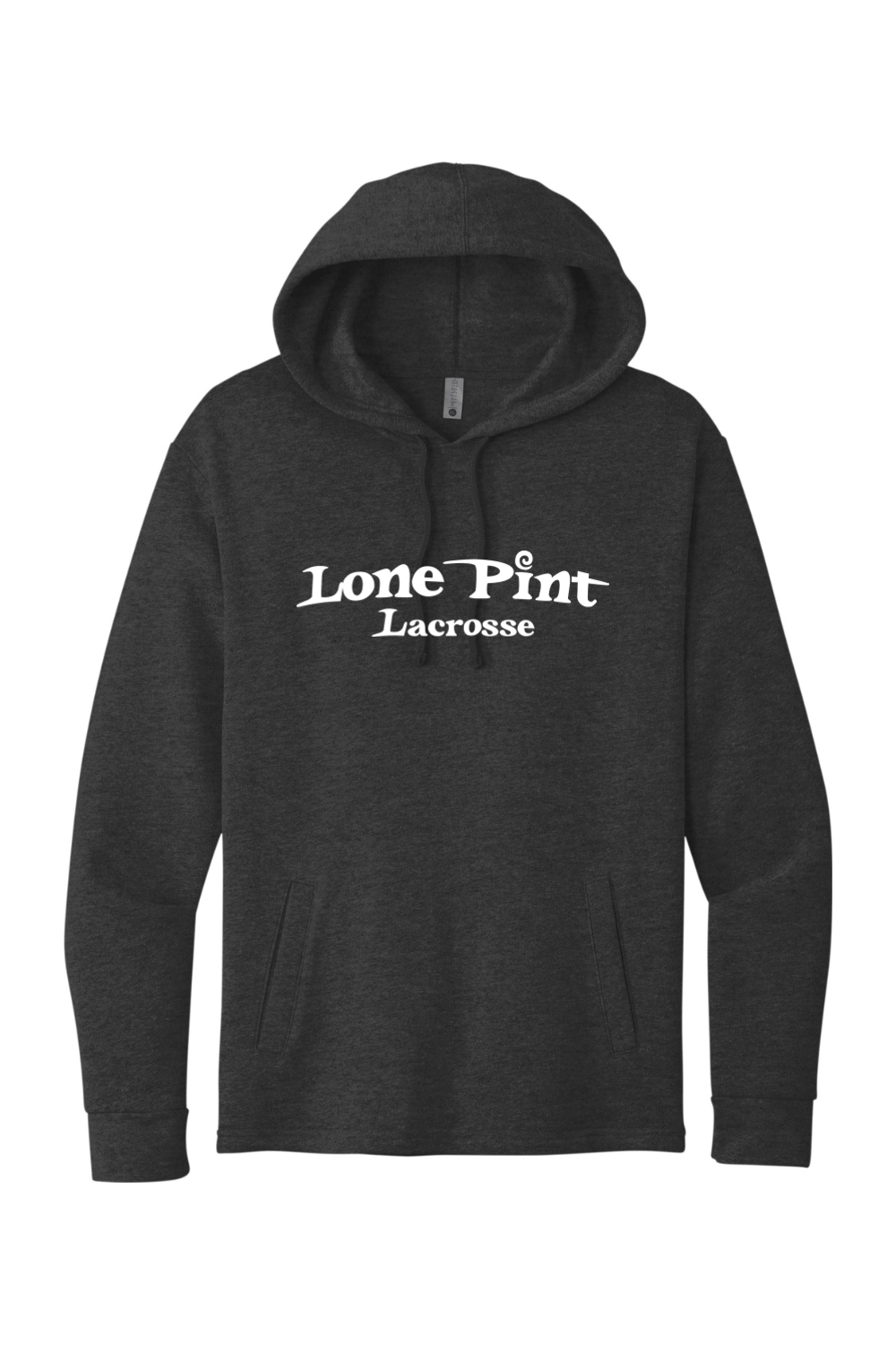 Lone Pint Lacrosse Next Level Malibu Welt Pocket Hoodie Signature Lacrosse