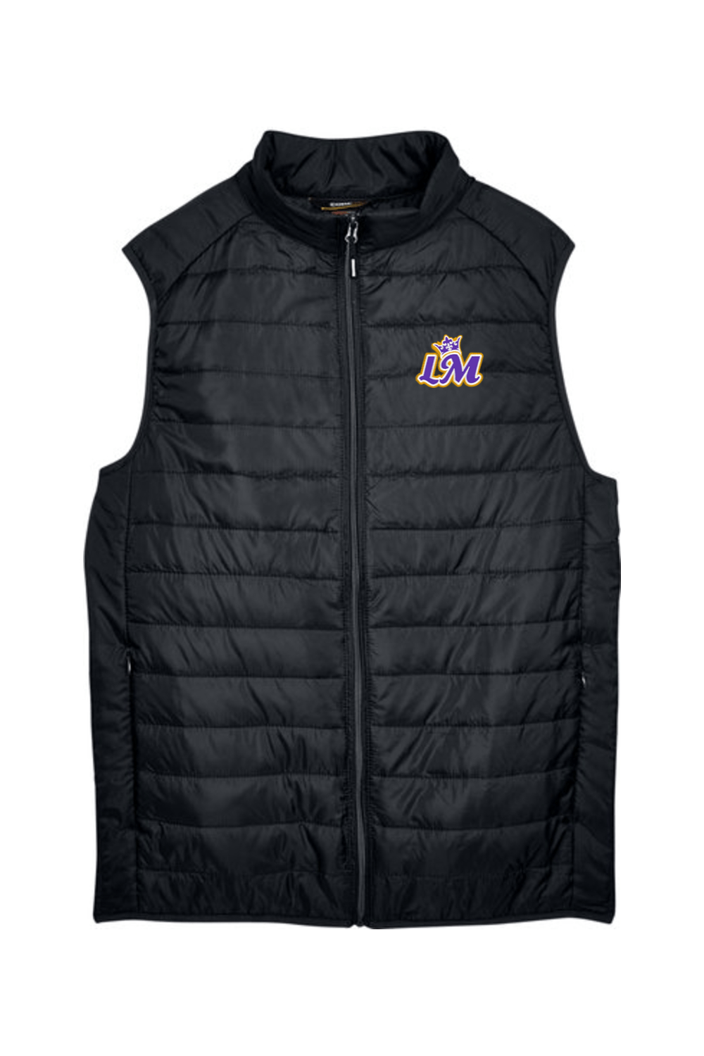 Louisville Monarchs Box Lacrosse CORE365 Men's Prevail Packable Puffer Vest Signature Lacrosse