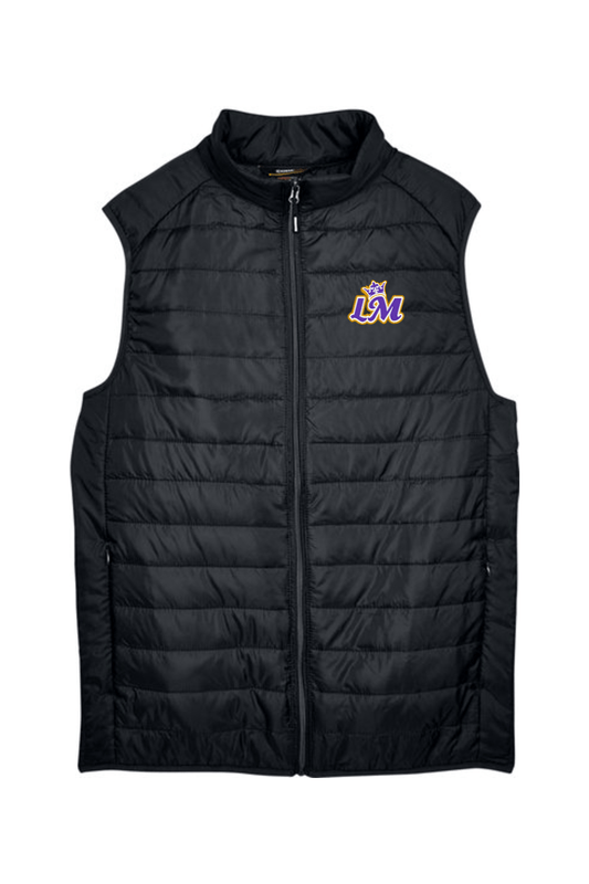 Louisville Monarchs Box Lacrosse CORE365 Men's Prevail Packable Puffer Vest Signature Lacrosse