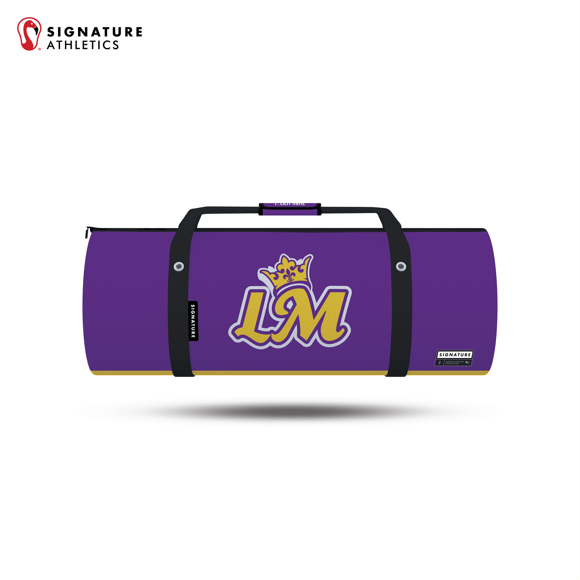 Louisville Monarchs Box Lacrosse Large Signature Duffel Bag Signature Lacrosse